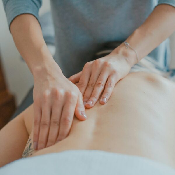 Back massage therapy