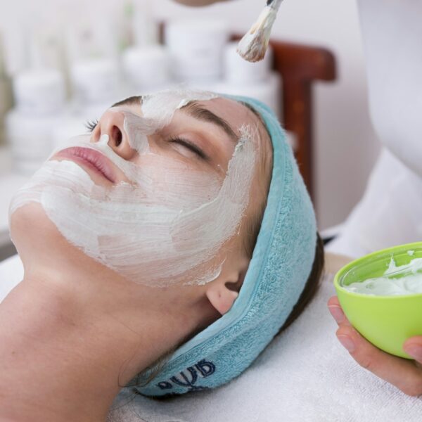 Glow facial treatment